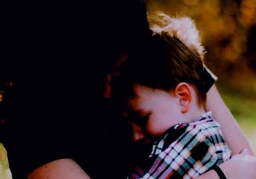 Mother and Child in Corona Lockdown